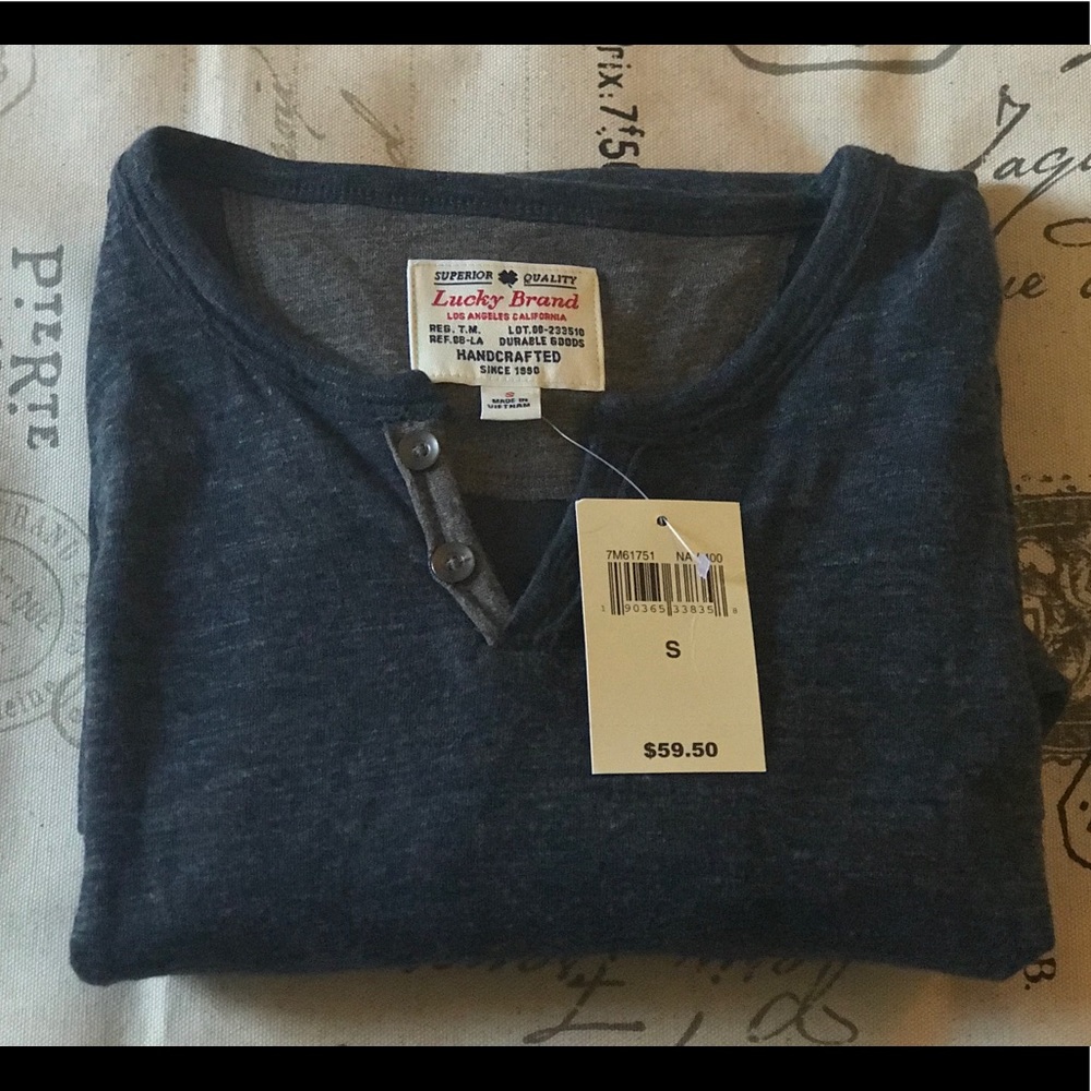 Men’s Lucky Brand Henley Long Sleeve Shirt